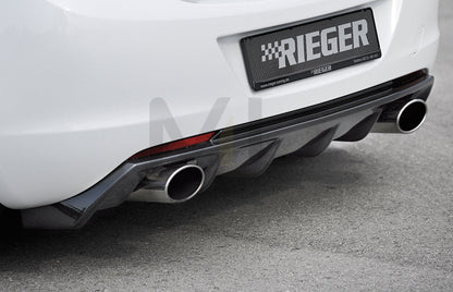 Rieger 00099849 Opel Astra J Rear Diffuser 1 | ML Performance EU Car Parts