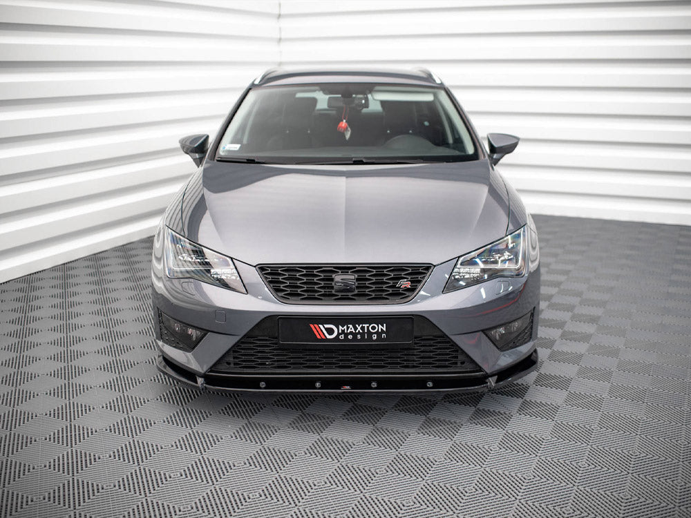 Maxton Design Seat Leon Fr / Cupra MK3 (2012-2016) Front Splitter V.1