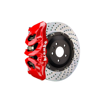Brembo 1T1.9020A BMW Toyota Front GT 6-Pistons Drilled 2-piece Big Brake Kit 380x34mm (Inc. Z4, Supra)