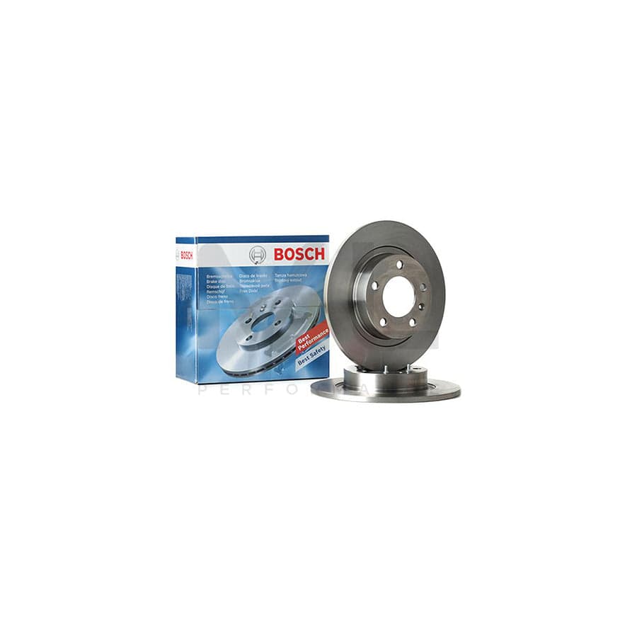 BOSCH 0 986 479 715 Brake Disc Solid, Oiled, with bolts/screws | ML Performance Car Parts