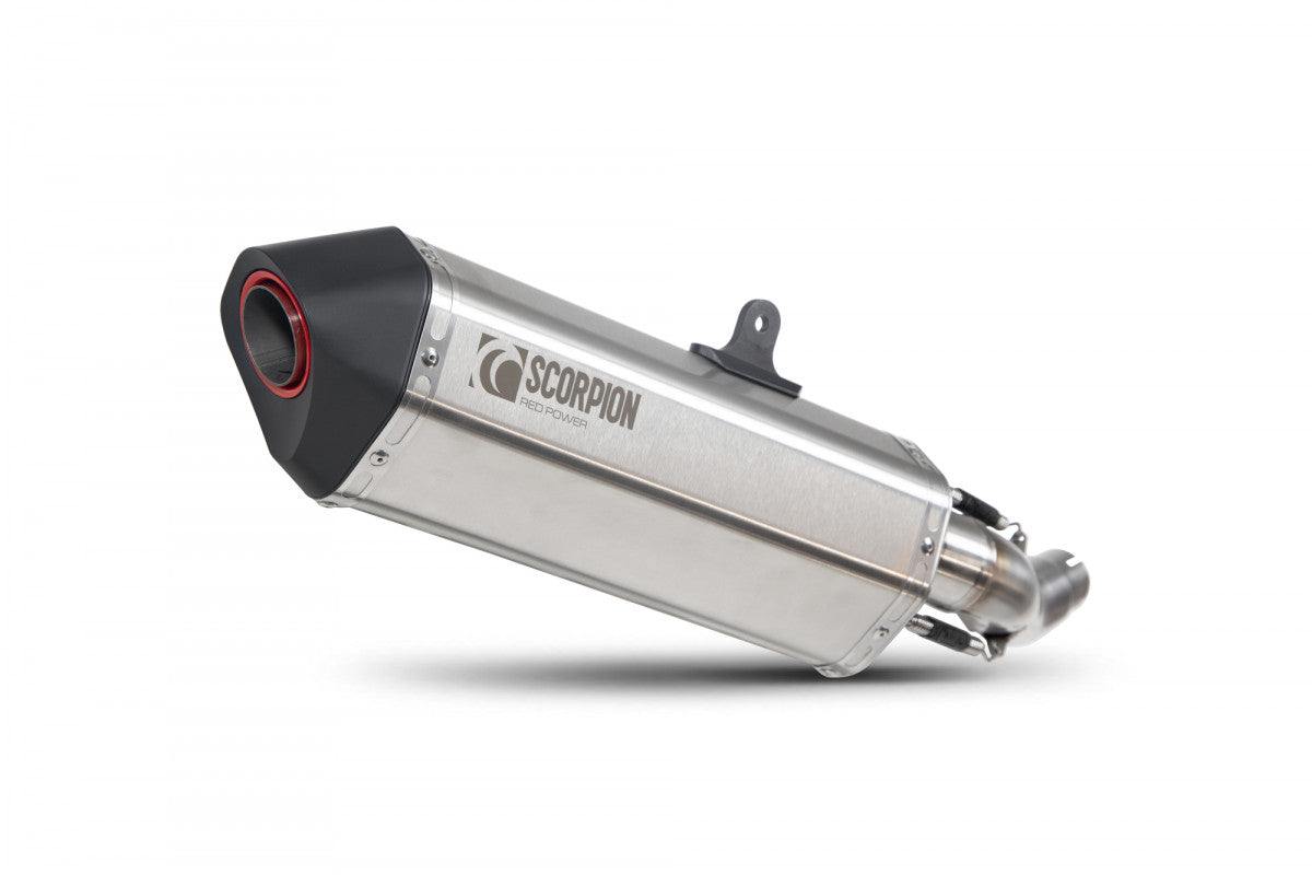 Scorpion RHA185SEO Honda CB300 R Serket Parallel Slip-On - Brushed Stainless Steel Sleeve | ML Performance EU EU