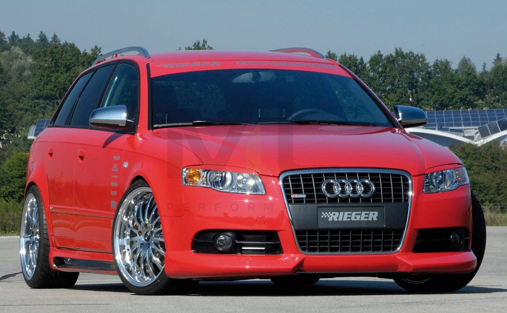 Rieger 00055232 Audi 8E B7 A4 Front Splitter 4 | ML Performance EU Car Parts