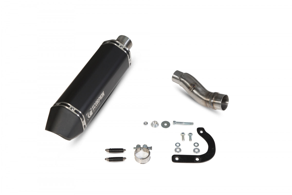 Scorpion RHA178BCER Honda X-ADV 750 Serket Parallel Slip-On - Black Ceramic Coated Sleeve | ML Performance EU EU