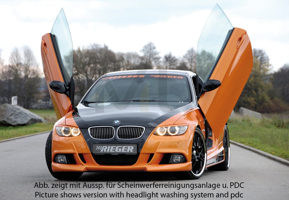 Rieger 00053432 BMW 3 Series E92 E93 Front Bumper 4 | ML Performance EU Car Parts