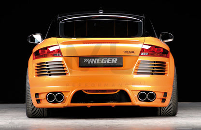 Rieger 00055158 Audi 8J TT Rear Bumper 7 | ML Performance EU Car Parts