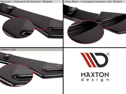 Maxton Design Seat Leon Fr / Cupra MK3 (2012-2016) Front Splitter V.2
