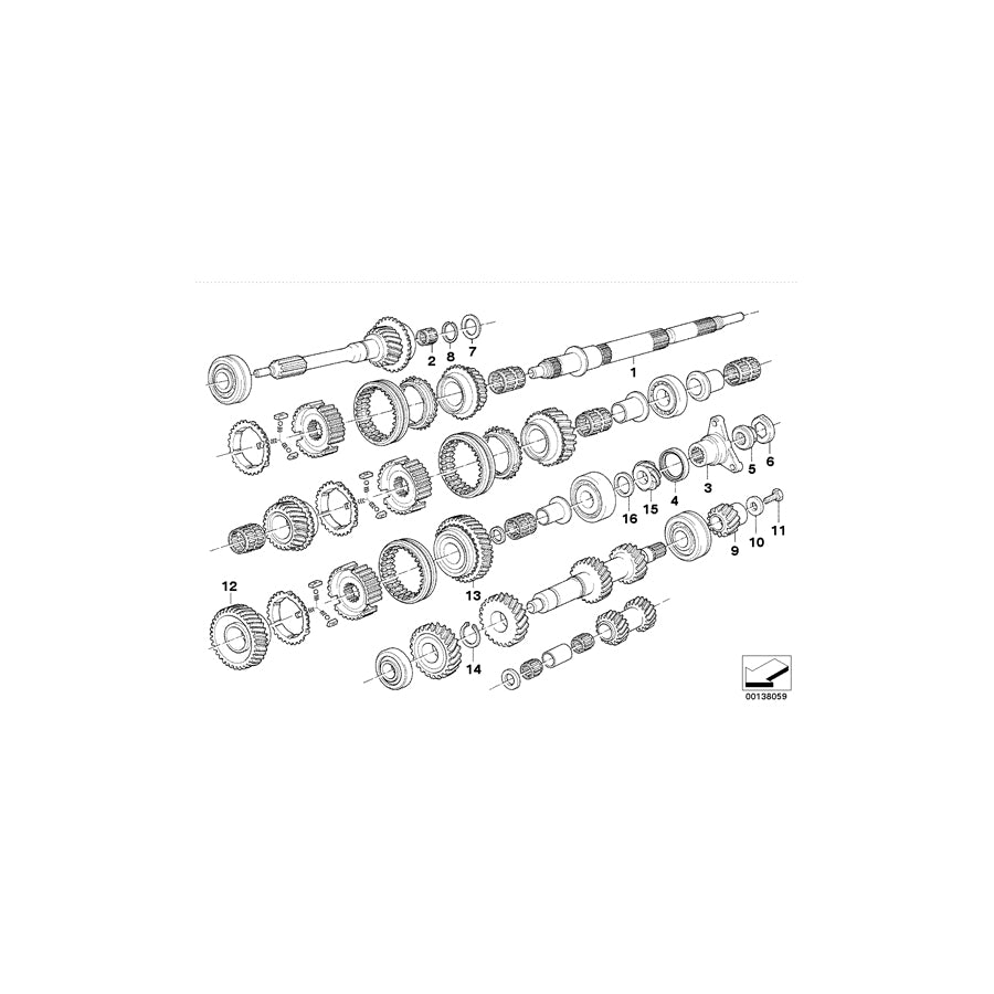 Genuine BMW 23221228146 E34 E28 Classic Snap Ring 42,5X1,75 (Inc. E30 M3 Gr.A/DTM, E30 M3 Gr.N & M6) | ML Performance EU Car Parts
