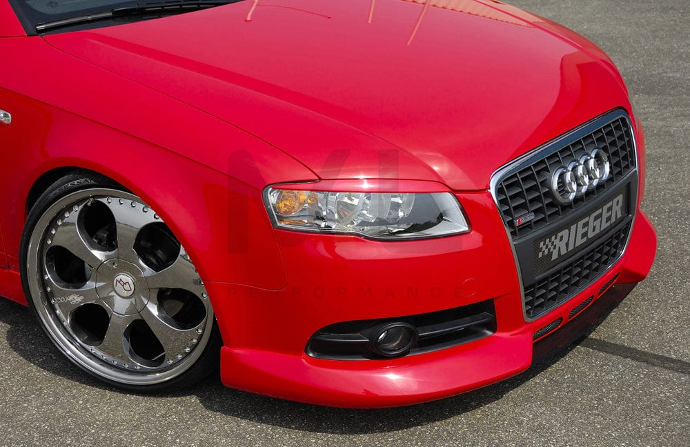 Rieger 00055230 Audi 8E B7 A4 Front Splitter 6 | ML Performance EU Car Parts