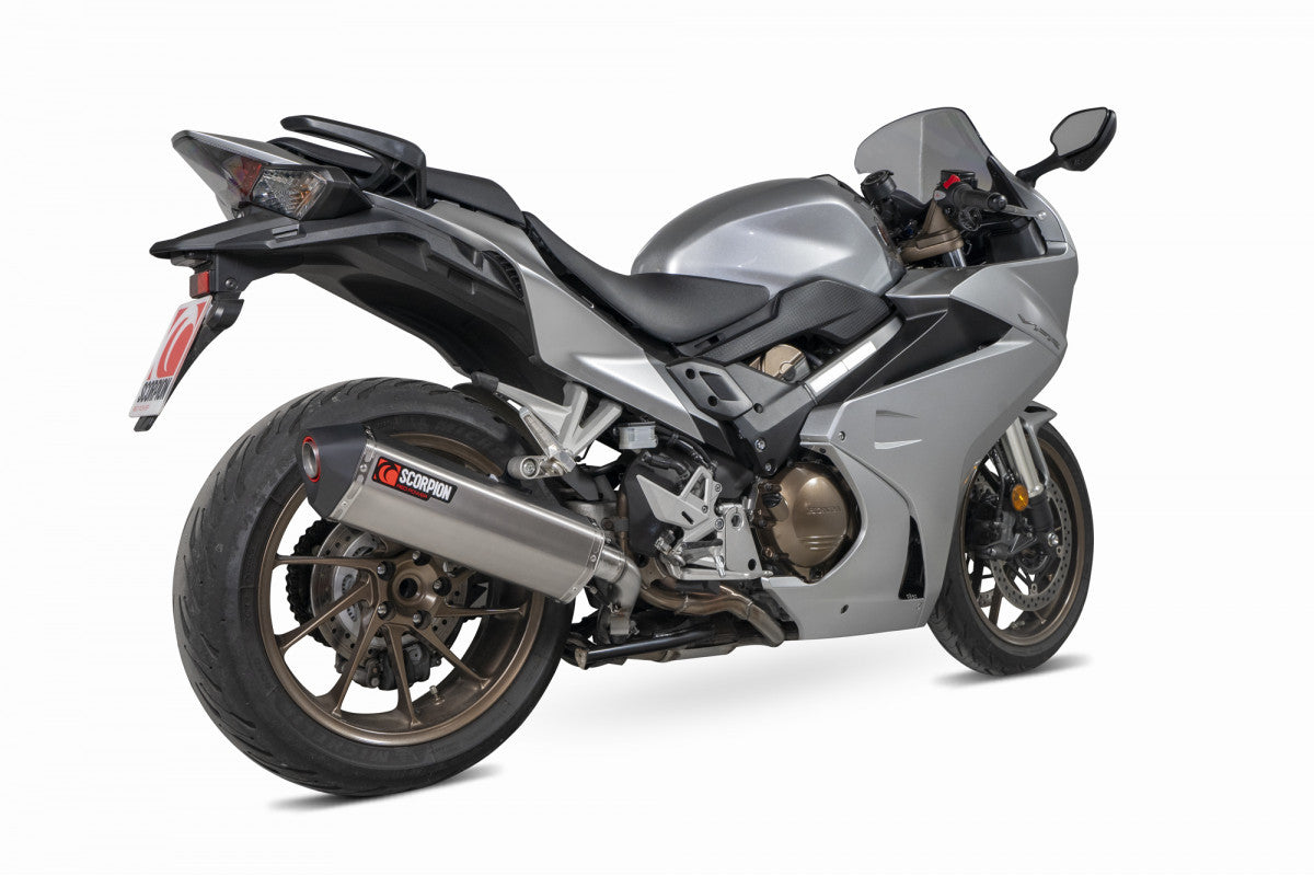 Scorpion RHA168TEO Honda VFR800 F Serket Parallel Slip-On - Titanium Sleeve | ML Performance EU EU