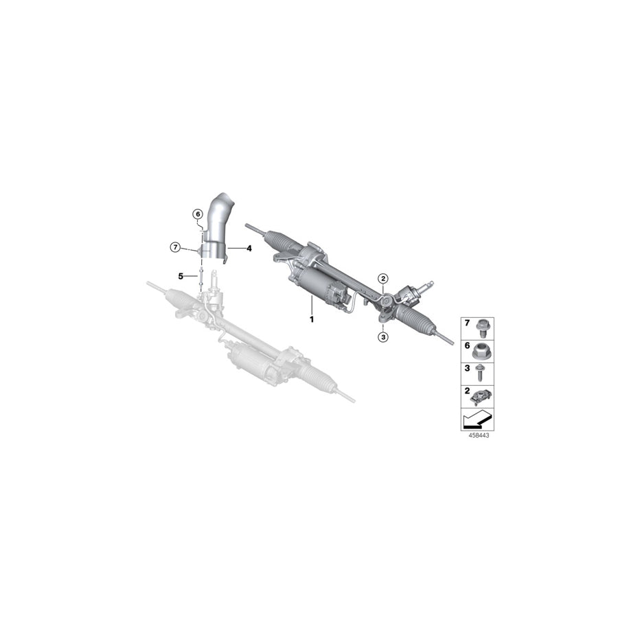 Genuine BMW 32106892994 G11 G32 G12 Steering Gear, Electric (Inc. 730d, 730i & 750i) | ML Performance EU Car Parts