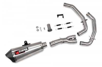 Scorpion RYA124SYSSEO Yamaha Tracer 7 Serket Taper Full System - Brushed Stainless Steel Sleeve | ML Performance EU EU