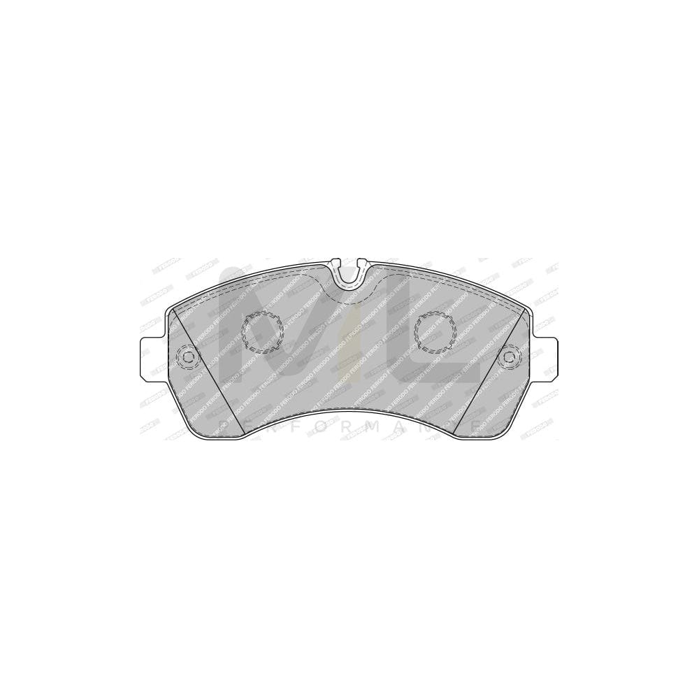 Ferodo Premier Eco Friction Fdb1833 Brake Pad Set Prepared For Wear Indicator, With Piston Clip, With Accessories | ML Performance Car Parts