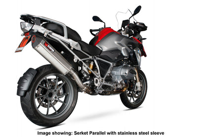 Scorpion RBM69TEO BMW R1200 GS Serket Parallel Slip-On - Titanium Sleeve | ML Performance EU EU
