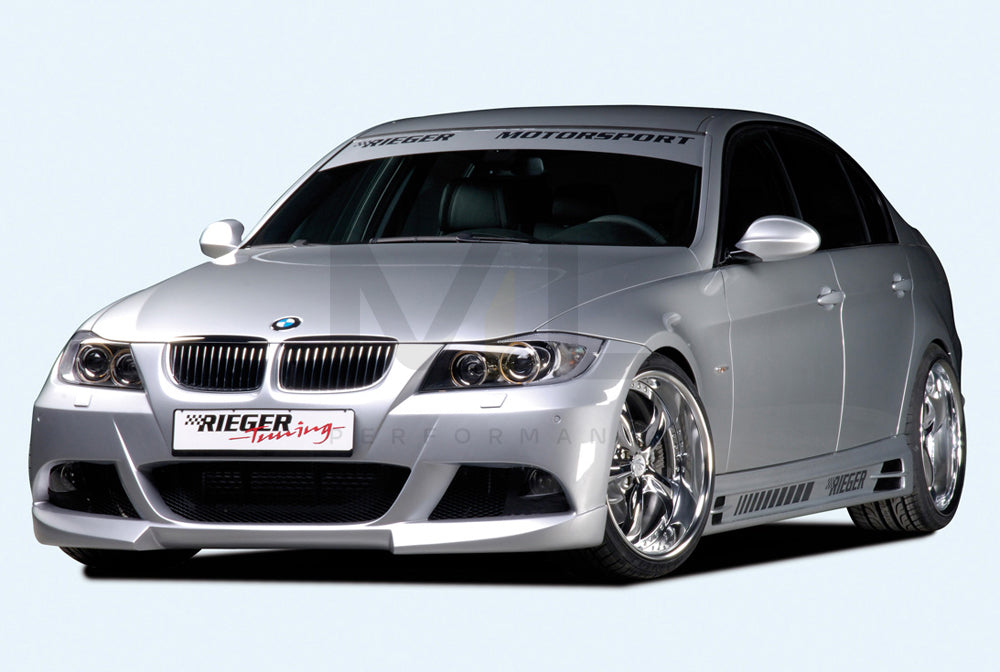 Rieger 00053405 BMW 3 Series E90 E91 Side Skirt 3 | ML Performance EU Car Parts