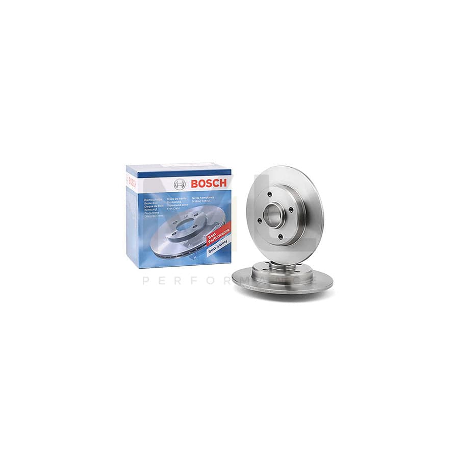 BOSCH 0 986 479 255 Brake Disc Solid, Coated | ML Performance Car Parts