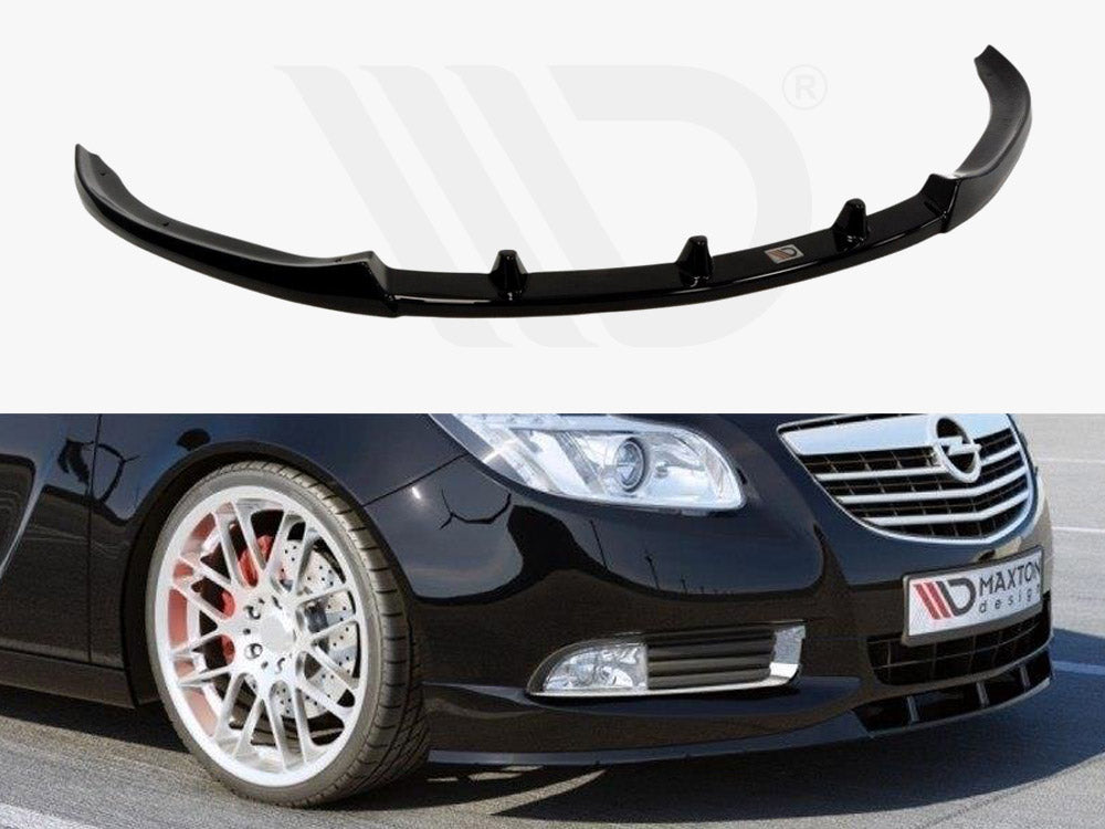 Maxton Design OP-IS-1-OPCLINE-NRB-FD1T Front Splitter Vauxhall/opel Limited Edition/opc Line Insignia | ML Performance UK Car Parts