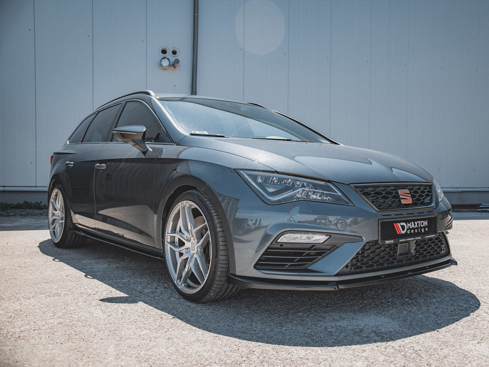 Maxton Design Seat Leon Cupra/ Fr MK3 Facelift Front Splitter V6