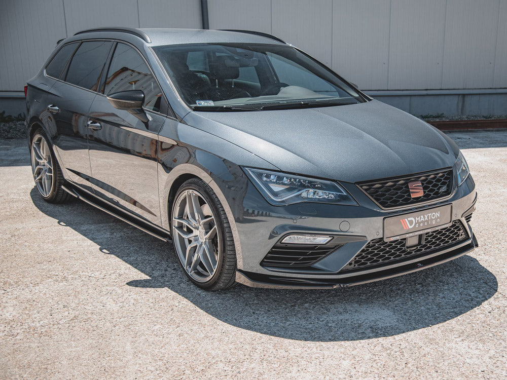 Maxton Design Seat Leon Cupra/ Fr MK3 Facelift Front Splitter V5