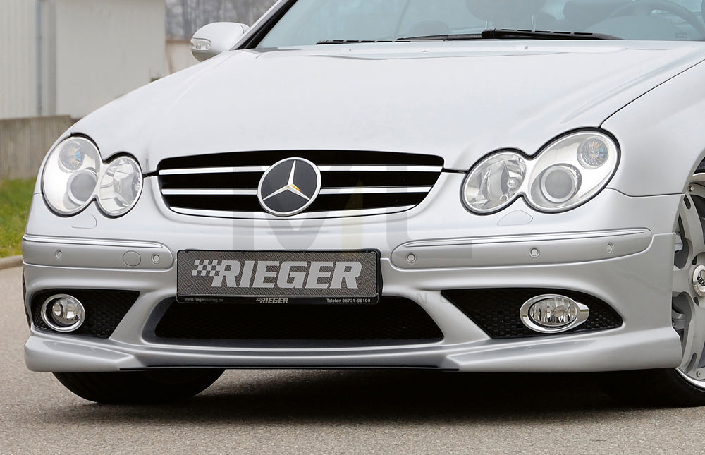 Rieger 00071010 Mercedes-Benz W209 CLK Front Splitter 1 | ML Performance EU Car Parts