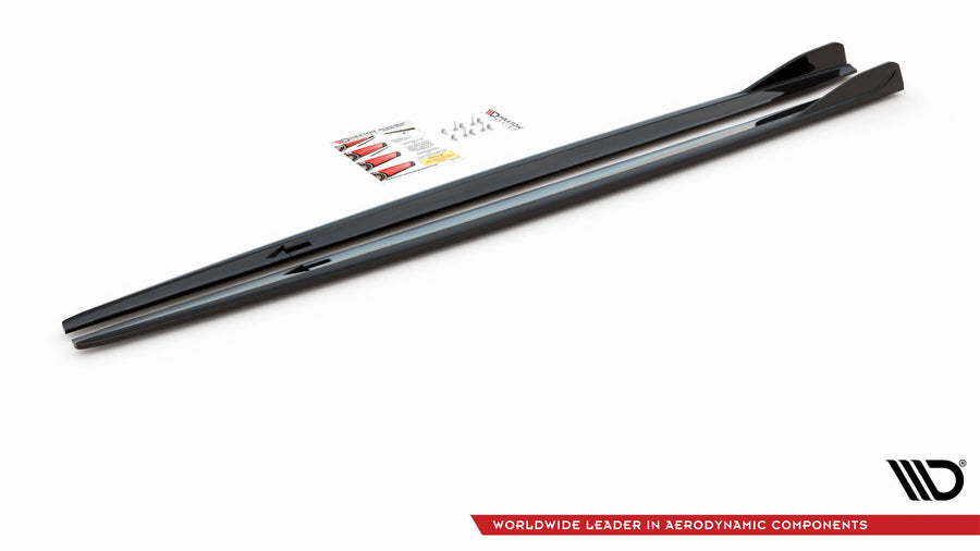 Maxton Design BMW Series 2 Gran Coupe M-Pack / M235i F44 Side Skirts Diffusers V.2
