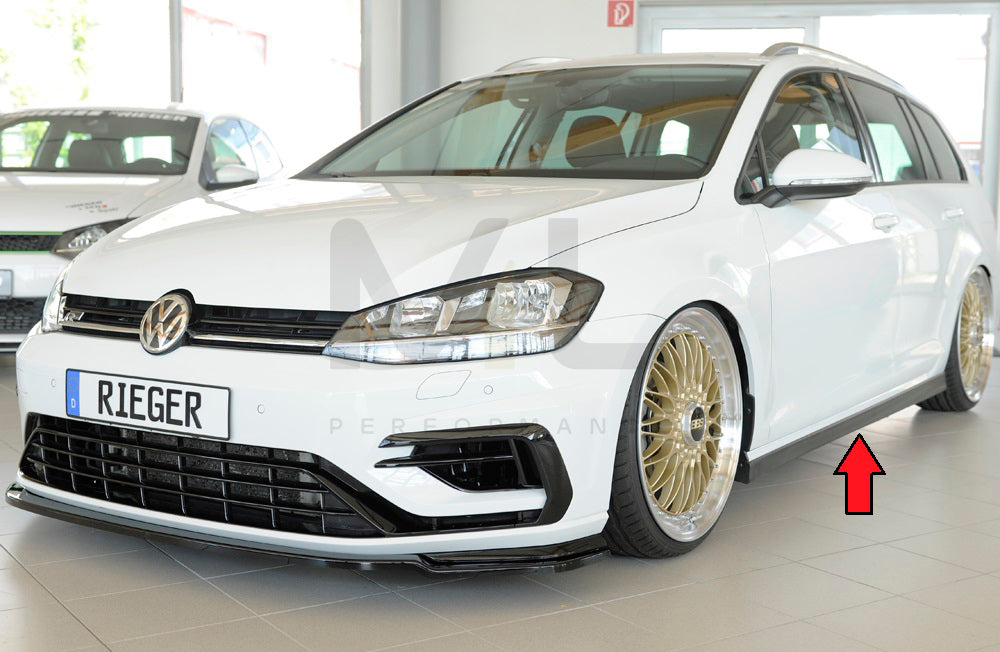 Rieger 00059598 SEAT, VW Side Skirt (5F Leon Cupra/FR & Mk7 Golf) 7 | ML Performance EU Car Parts