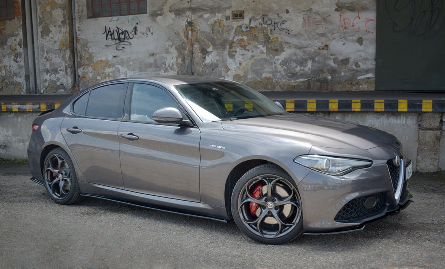 Maxton Design Alfa Romeo Giulia Veloce Side Skirts Diffusers