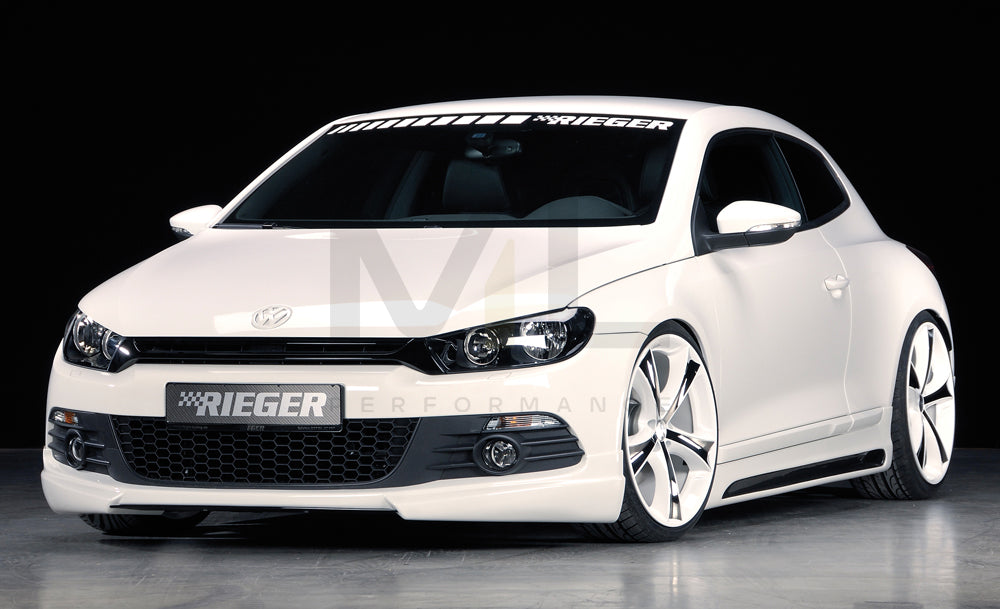 Rieger 00014100 VW 13 Mk3 Scirocco Front Splitter 8 | ML Performance EU Car Parts