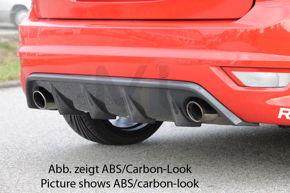 Rieger 00034158 Ford Focus 2 ST Rear Diffuser 3 | ML Performance EU Car Parts