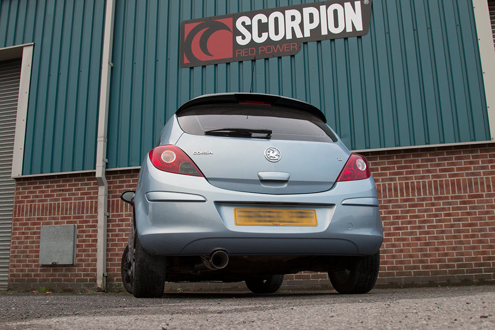 Scorpion SVXS061 Vauxhall Corsa D Non-Resonated Cat-Back System  | ML Performance EU EU