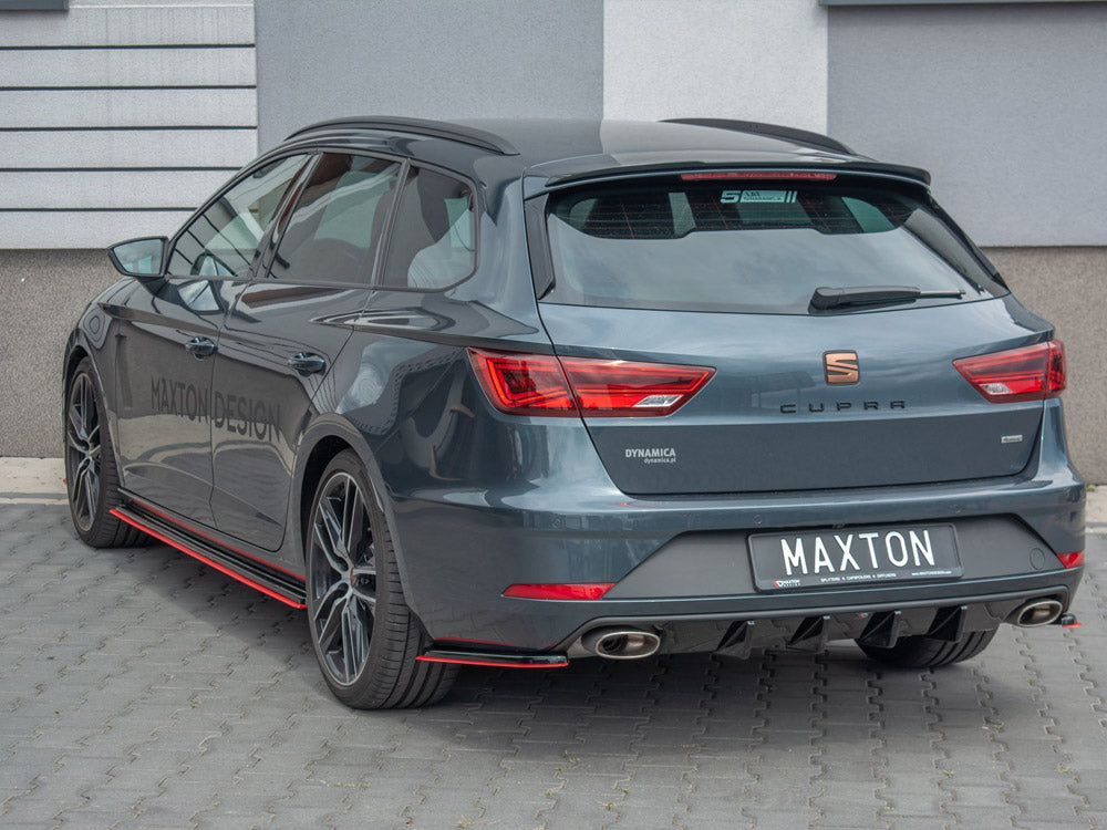 Maxton Design Seat Leon MK 3.5 Cupra ST (2017-) Spoiler Cap
