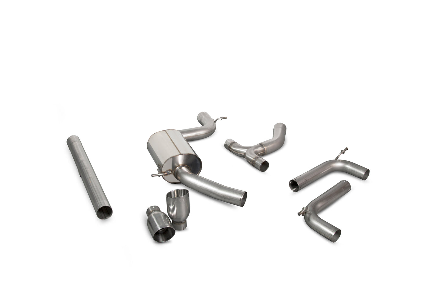 Scorpion SVWS060 VW Golf Mk7.5 Gti Non-Resonated Gpf-Back System | ML Performance EU EU