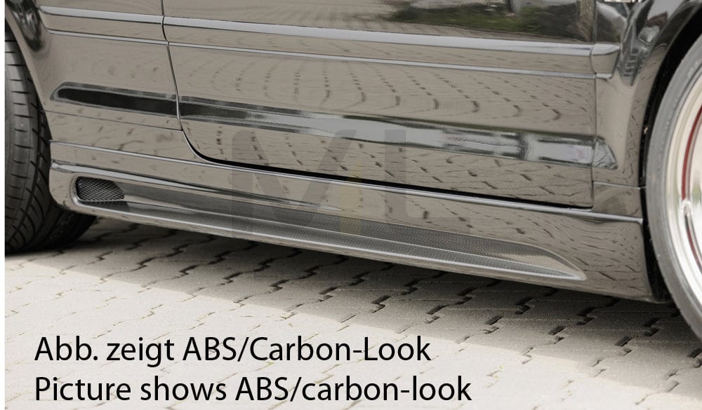 Rieger 00055266 Audi 8H A4 Side Skirt 1 | ML Performance EU Car Parts