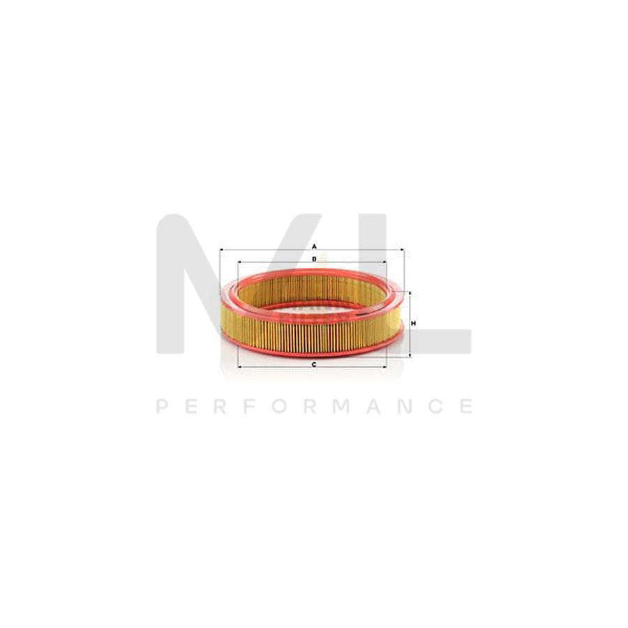 MANN-FILTER C 2944 Air Filter for MAZDA 323 Filter Insert | ML Performance Car Parts