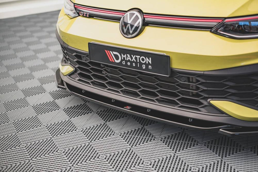 Maxton Design Volkswagen Golf GTI Clubsport MK8 Front Splitter V.2