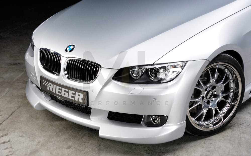 Rieger 00053430 BMW 3 Series E92 E93 Front Splitter 4 | ML Performance EU Car Parts