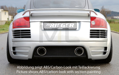 Rieger 00055109 Audi 8N TT Rear Bumper 1 | ML Performance EU Car Parts