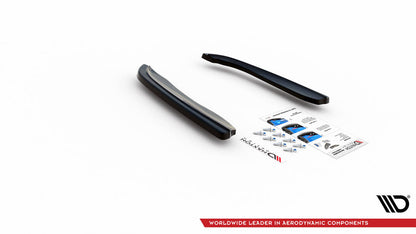 Maxton Design BMW Series 3 E46 M-Pack Coupe Rear Side Splitters