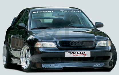Rieger 00055010 Audi B5 A4 Front Splitter 5 | ML Performance EU Car Parts