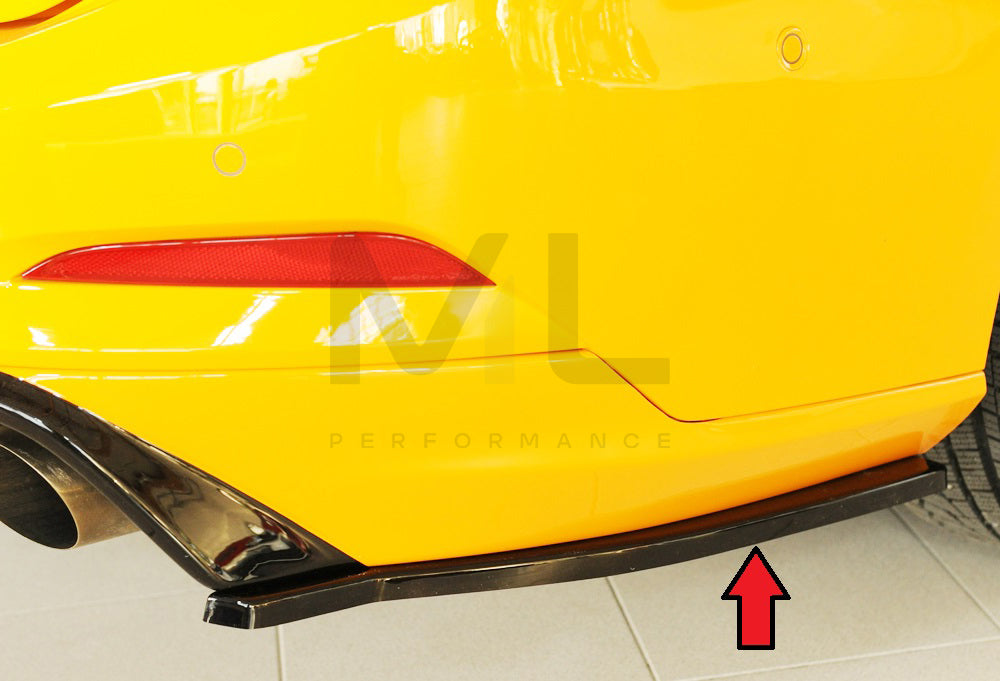 Rieger 00088245 Ford DEH Focus 4 Rear Side Splitter (Inc. Focus 4 ST) 1 | ML Performance EU Car Parts