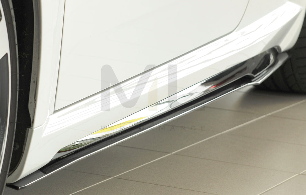 Rieger 00055181 Audi 8J-FV 8S Side Skirt Splitter (TT, TTS & TTRS) 2 | ML Performance EU Car Parts