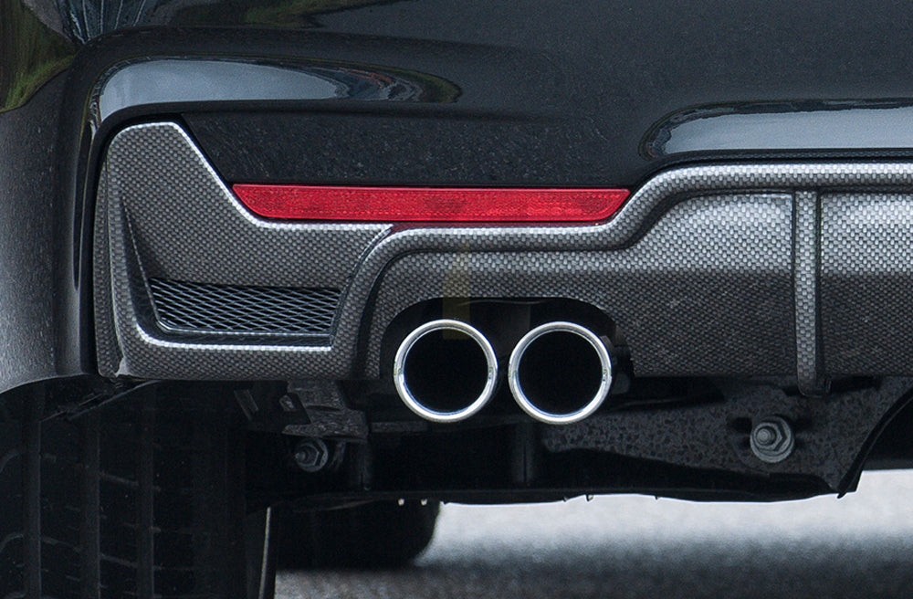 Rieger 00099265 BMW 4 Series F32 F33 F36 Rear Diffuser 6 | ML Performance EU Car Parts