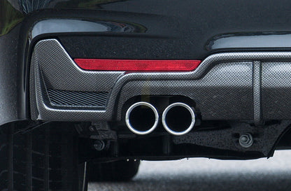 Rieger 00099265 BMW 4 Series F32 F33 F36 Rear Diffuser 6 | ML Performance EU Car Parts