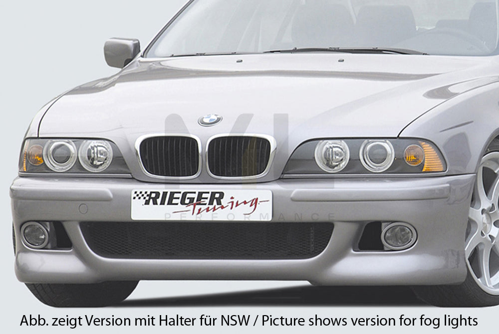 Rieger 00053122 BMW 5 Series E39 Front Bumper 1 | ML Performance EU Car Parts