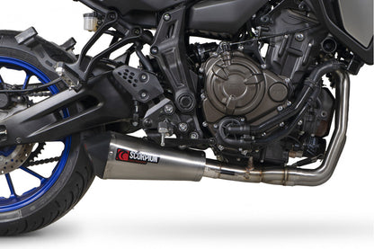 Scorpion RYA124SYSSEO Yamaha Tracer 7 Serket Taper Full System - Brushed Stainless Steel Sleeve | ML Performance EU EU