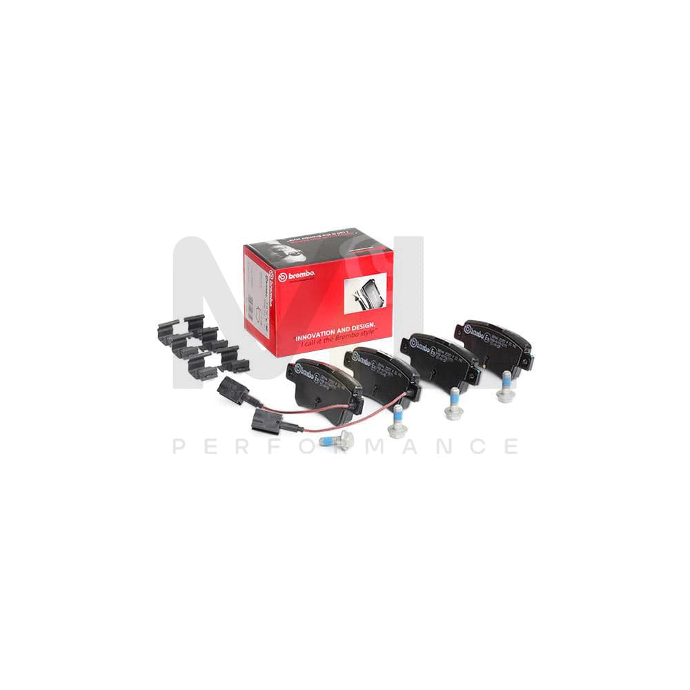 Brembo P 23 142 Brake Pad Set With Brake Caliper Screws | ML Performance Car Parts