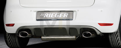 Rieger 00099660 VW Mk6 Golf Rear Diffuser (GTI & GTD) 1 | ML Performance EU Car Parts