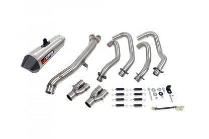 Scorpion RKA141SYSSEO Kawasaki Ninja ZX-25R Serket Taper Full System - Brushed Stainless Steel Sleeve | ML Performance EU EU