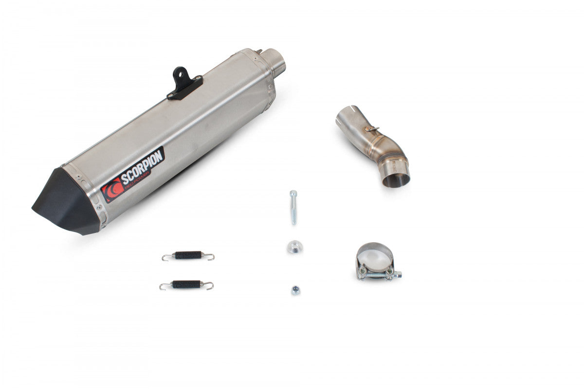 Scorpion RHA106SEO Honda CBF1000 Serket Parallel Slip-On - Brushed Stainless Steel Sleeve | ML Performance EU EU