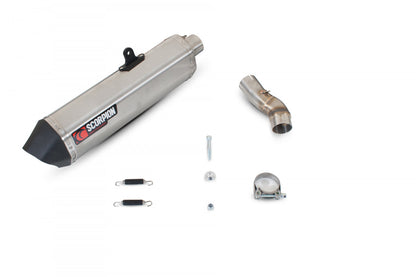 Scorpion RHA106SEO Honda CBF1000 Serket Parallel Slip-On - Brushed Stainless Steel Sleeve | ML Performance EU EU