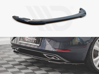 Maxton Design SE-LE-4-FR-RD1T Central Rear Splitter Seat Leon Fr Hatchback MK4 (2020-) | ML Performance UK Car Parts